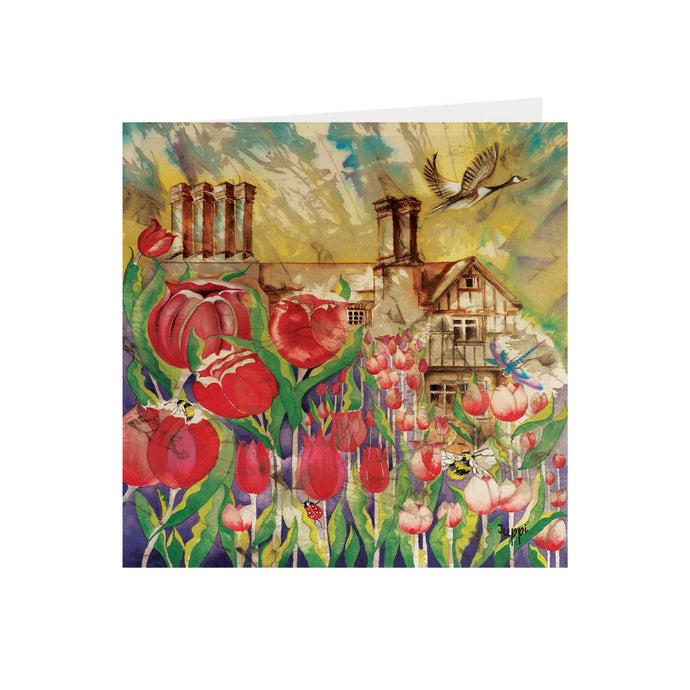 Tulips - Pashley Manor - Greeting Card - S_102