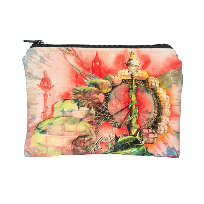 Velvet Clutch Bag - London Eye - CB-07LE