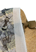 Poly Georgette - Tiny Bees (Dark) 1 meter remaining - PG_12