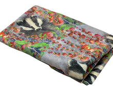 Poly Soft Touch Velvet - Boris the Badger 1 meter remaining - PS_07