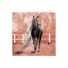 Horse - Long Mane - Greeting Card - S_93