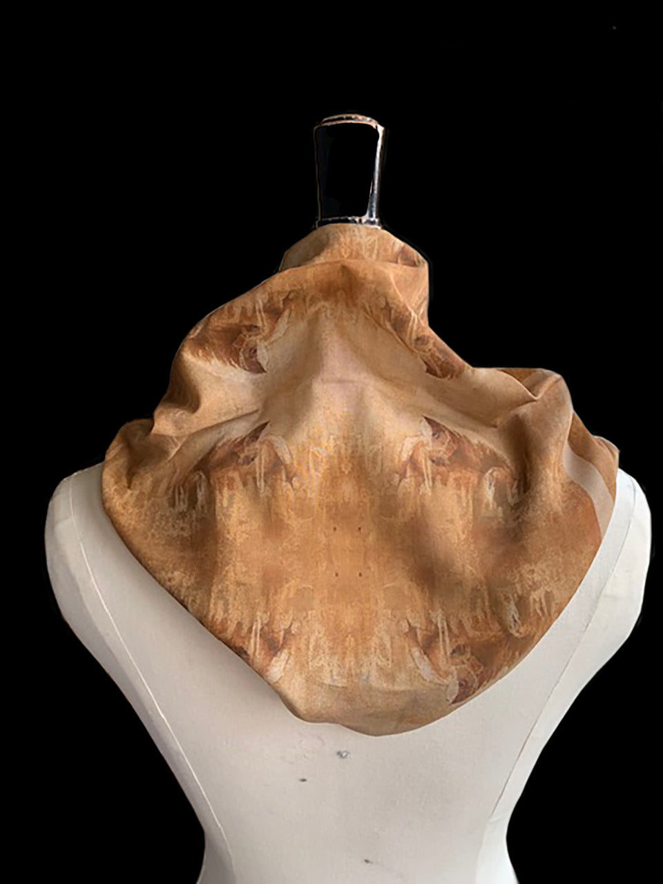 Long Voile Silk Scarf - LV_03