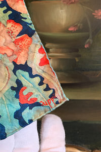 Long Satin Silk Scarf - SL_10