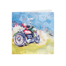 Motorbike - Racer No 1 - Greeting Card - S_01