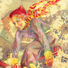 Christmas Skier - Greeting Card - S_14