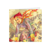Christmas Skier - Greeting Card - S_14