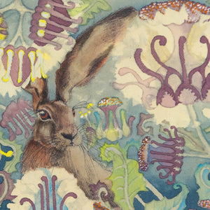 Hares in Wonderland - Thistle & Hare - Greeting Card - S_23