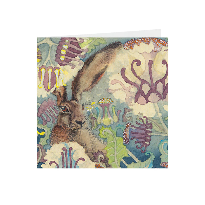 Hares in Wonderland - Thistle & Hare - Greeting Card - S_23