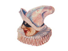 Circus Harlequin - The Face - Greeting Card - V_30