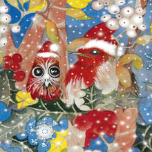 Christmas - Christmas Robins - Greeting Card - S_36