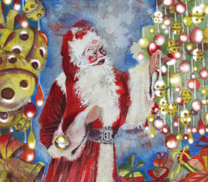 Christmas - Santa - Greeting Card - S_38