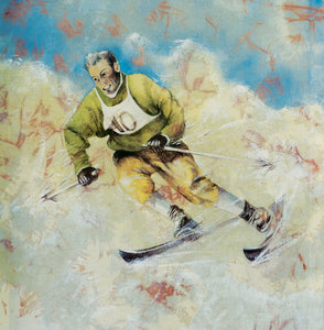 Sports - Skier - Greeting Card -S_44