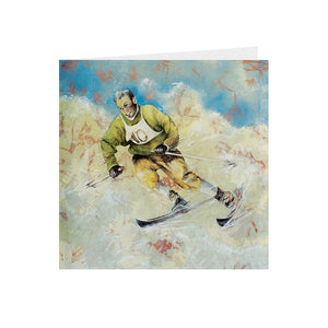 Sports - Skier - Greeting Card -S_44