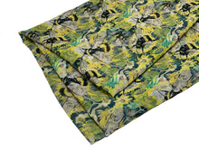 Poly Georgette - Tiny Bees (Bright) 1 meter remaining - PG_11