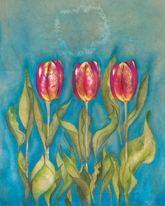 Tulips - Greeting Card - V_106