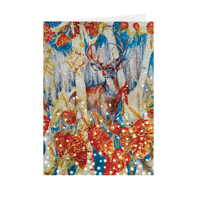 Christmas - Christmas Stag - Greeting Card - V_96
