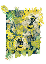 Bees in Wonderland - Busy Bees - Greeting Card - V_01