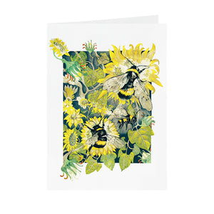 Bees in Wonderland - Busy Bees - Greeting Card - V_01