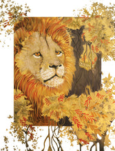 Lion - Greeting Card - V_09