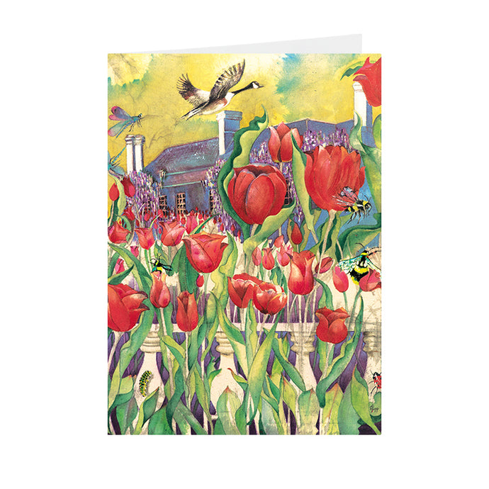 Tulips - Pashley Manor - Greeting Card - V_101