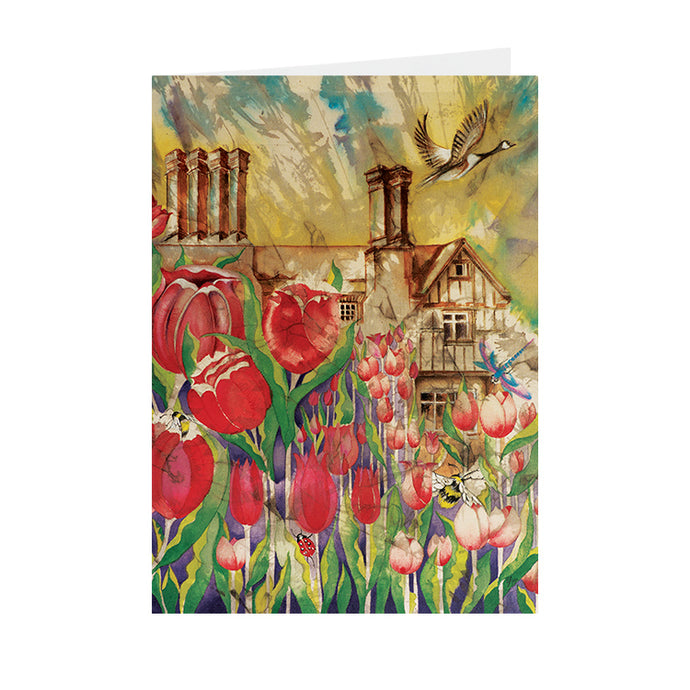 Tulips - Pashley Manor - Greeting Card - V_103