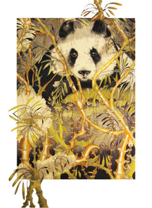 Panda Bear - Greeting Card - V_10