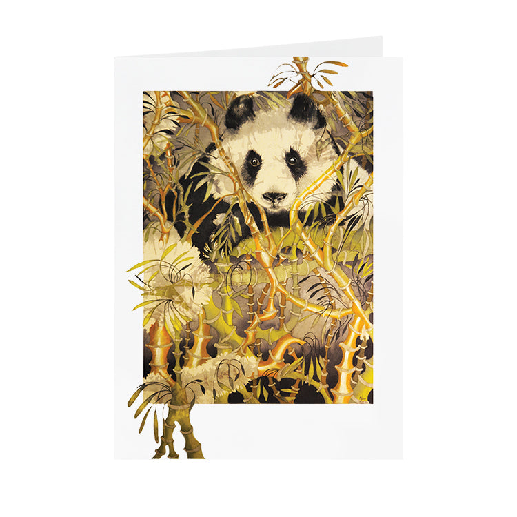 Panda Bear - Greeting Card - V_10