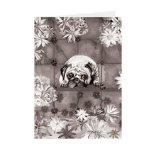 Dogs - Pug - Greeting Card - V_114