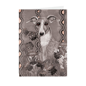 Dogs - Whippet - Greeting Card - V_115