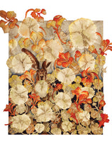 Hares in Wonderland - Peeping Hare - Greeting Card - V_11