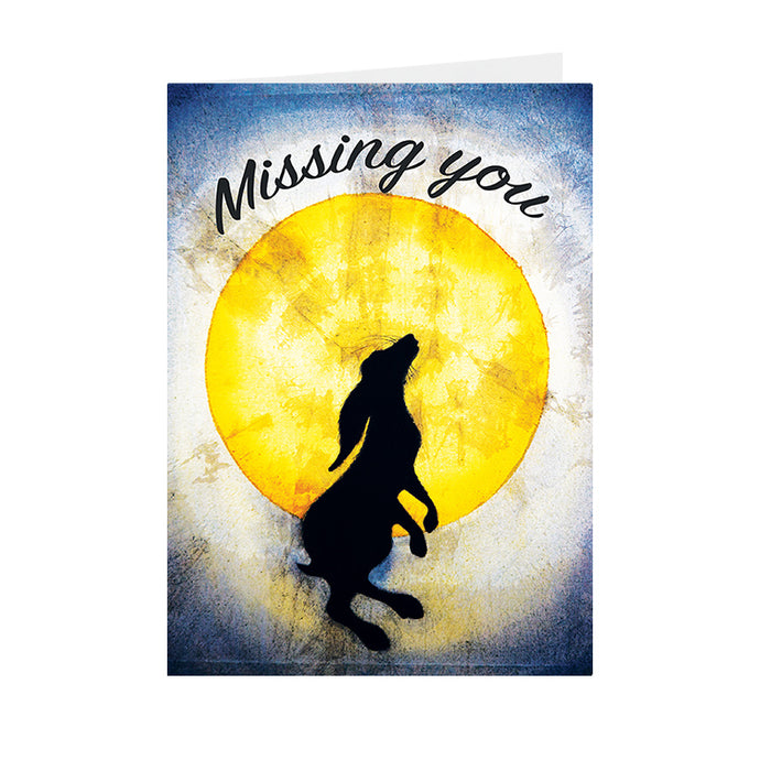 Silhouettes - Missing You - Greeting Card - V_20