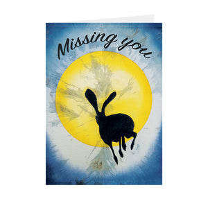 Silhouettes - Missing You - Greeting Card - V_21