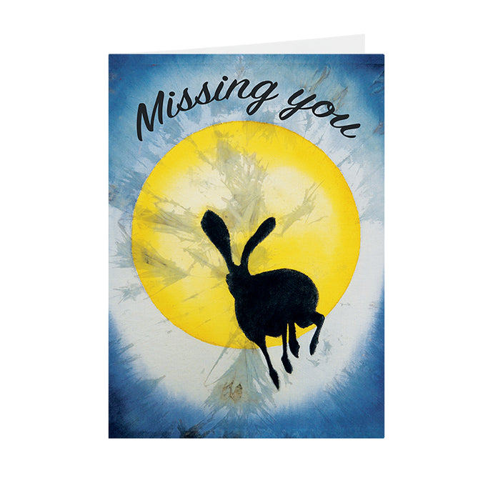 Silhouettes - Missing You - Greeting Card - V_21