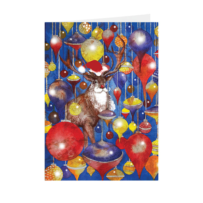 Christmas - Christmas Stag - Greeting Card - V_87